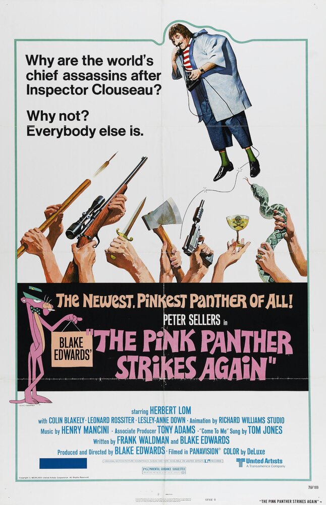 Рожева пантера завдає удар у відповідь фільм (1976)