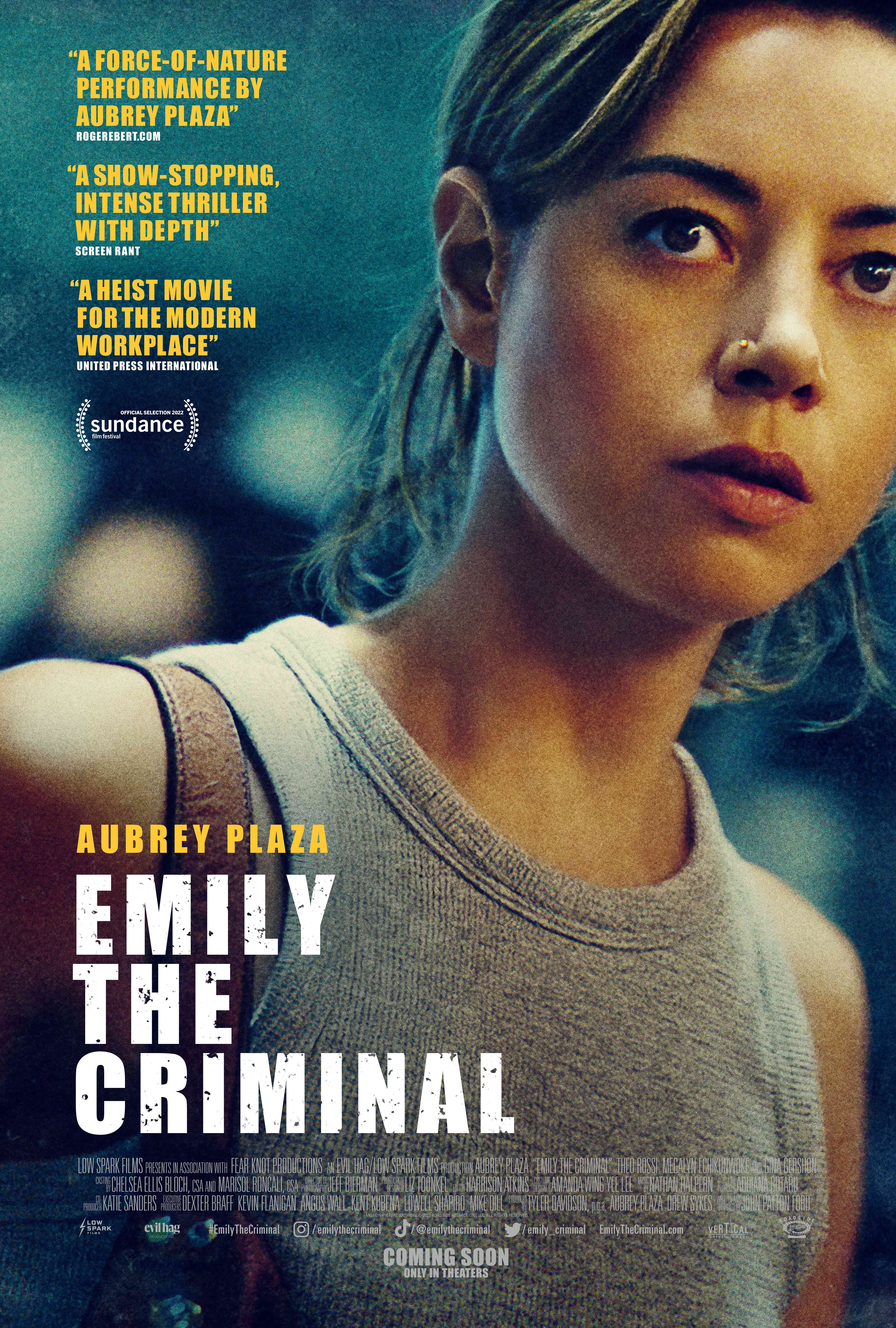 Злочинниця Емілі фільм (2022)